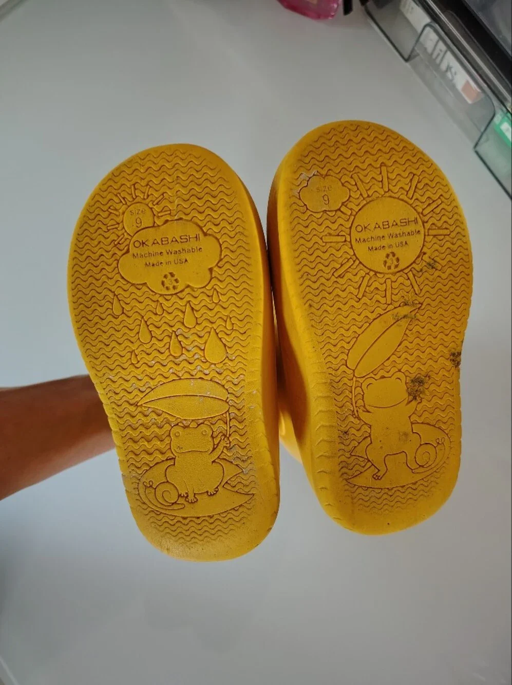 OK Abashi bright yellow
